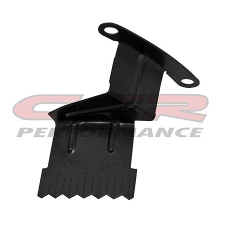 Cfr Performance CFR HZ-4960-PBK Chevy Small Block 283-305-327-350-400 Steel Timing Tab - EDP Black HZ-4960-PBK